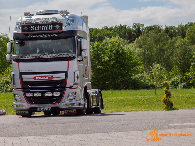 Dikke DAF 106-4 Dikke-DAF-Shooting in Froschausen. Danke Claus mit "C"