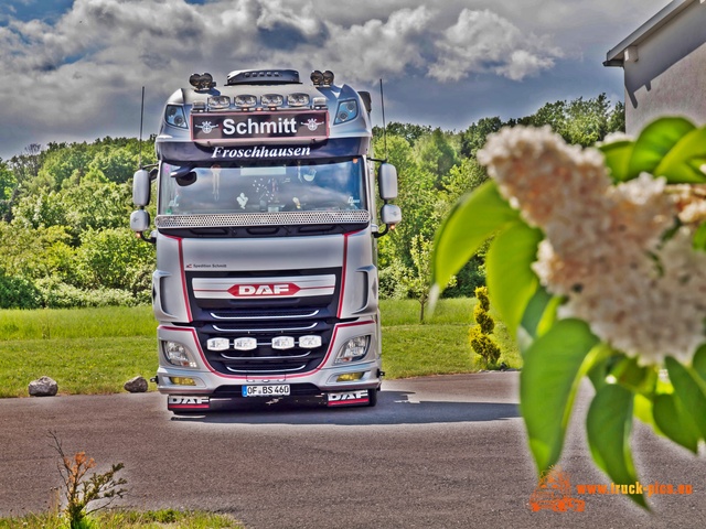 Dikke DAF 106-13 Dikke-DAF-Shooting in Froschausen. Danke Claus mit "C"