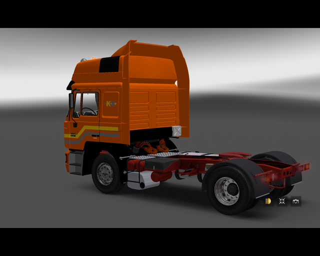 ets2 Man F2000 Sillenz 4x2 Kuypers Kessel Holland  prive skin ets2