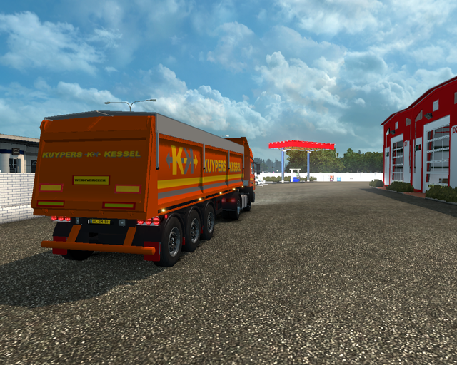 ets2 Man F2000 Sillenz 4x2 + Bulthuis Kipper Kuype prive skin ets2