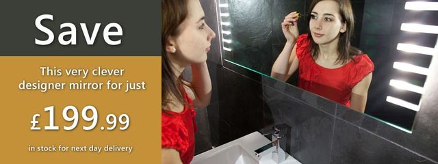 Bathroom Mirror With Lights Picture Box