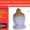 Lord Buddha with Golden Crown - Picture Box