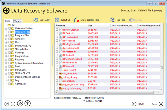 Recover Deleted Files Windows Picture Box