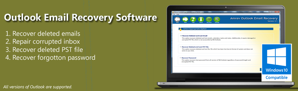 Outlook Email Recovery Software Picture Box