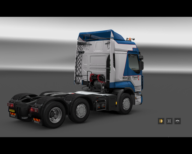 ets2 Renault Premium 6x2 Wim Yland Ootmarsum 2 prive skin ets2