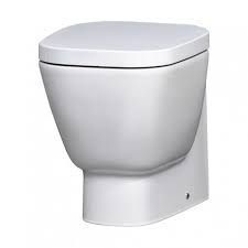 Clarence Small Floor-Standing Back-To-Wall Toilet  Picture Box