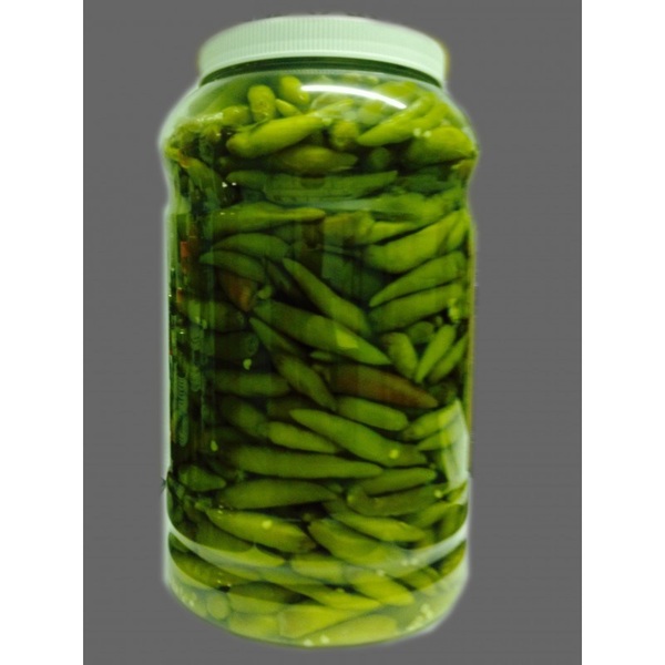 Sport Peppers Hot (Chicago Hot Dogs) Bulk 1 gallon Picture Box