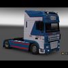 ets2 Daf XF95 Space cab 4x2... - prive skin ets2