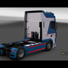 ets2 Daf XF95 Space cab 4x2... - prive skin ets2