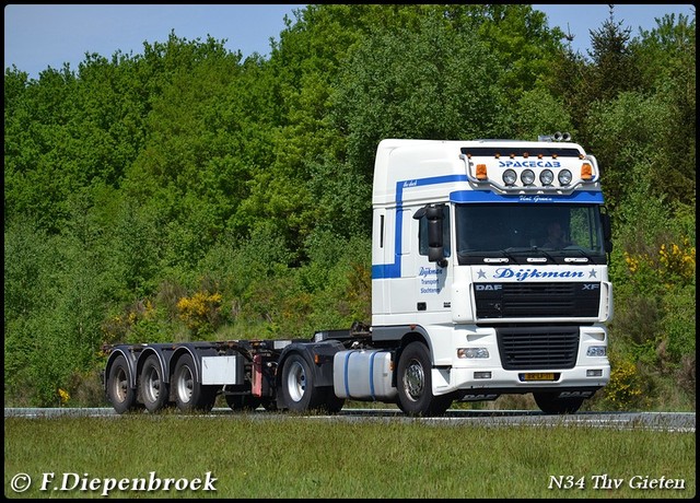 BR-LF-11 DAF SSC Dijkman-BorderMaker Rijdende auto's 2016