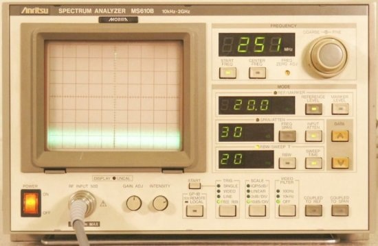 Anritsu MS610B | Spectrum Analyzer 9KHz to 2GHz Picture Box