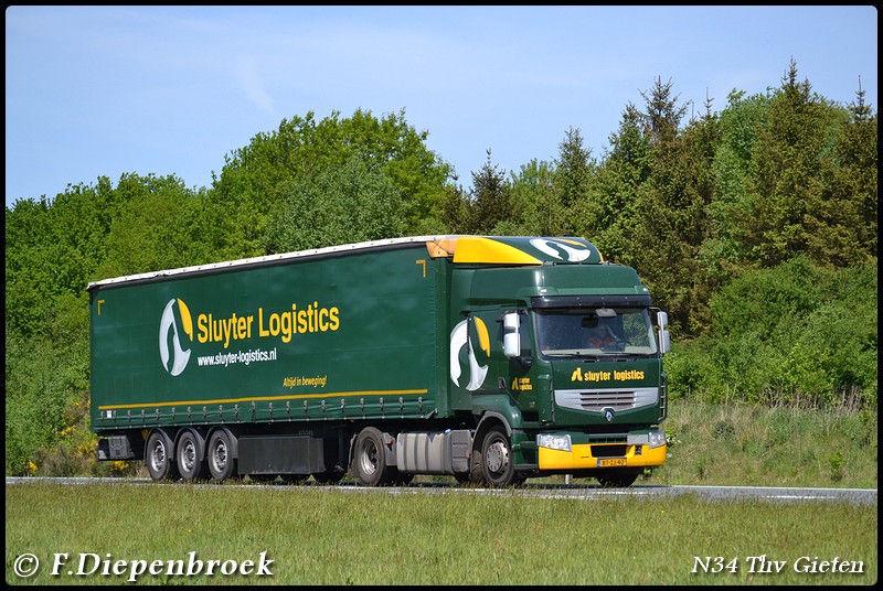 BT-ZJ-40 Renault Premium Sluyter-BorderMaker - Rijdende auto's 2016