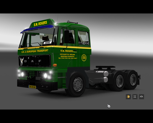 ets2 Daf 2800 6x4 E.M prive skin ets2