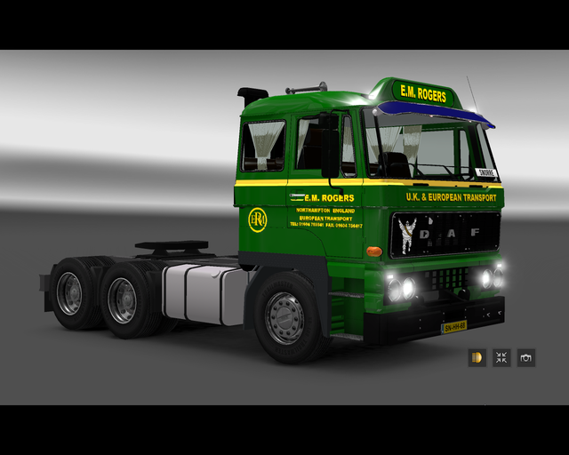 ets2 Daf 2800 6x4 E.M prive skin ets2