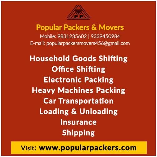 Packers & Movers Popular Packers & Movers