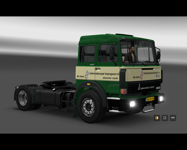 ets2 Iveco/Magirus 4x2 de roos int transport Deven prive skin ets2