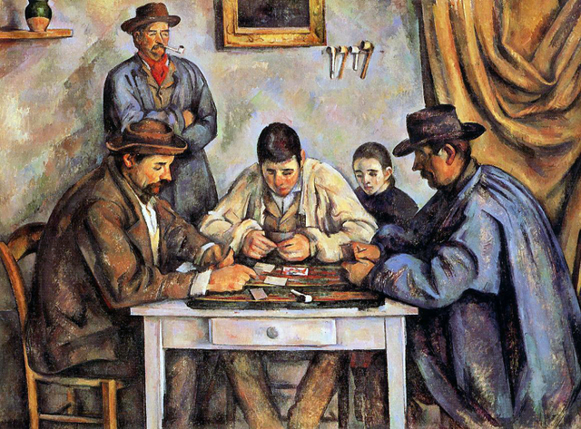 Paul Cezanne Les joueurs de cartes Cezanne
