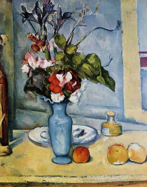 the-blue-vase-by-Paul-Cezanne-0309 Cezanne
