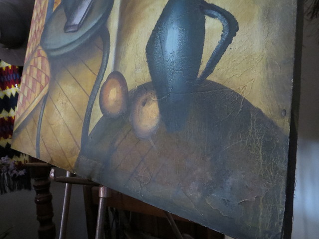 Angular & Paint Apllication Close Up Cezanne