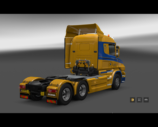ets2 Scania T730 normal 6x4 Walinga Transport Oude prive skin ets2