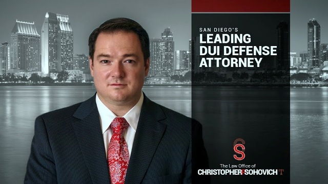San Diego DUI attorney The Law Office of  Christopher Sohovich