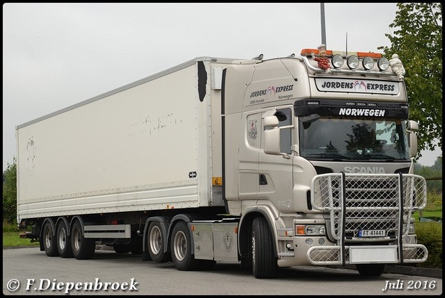 FT41441 Scania R620 Jordens Express-BorderMaker 2016