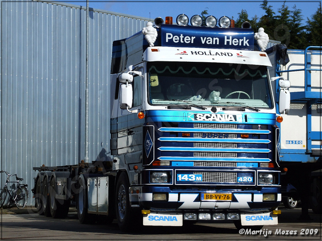 Peter van Herk Scania 143 - 420 Vrachtwagens