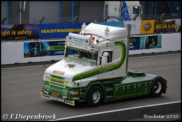 07-BDN-1 Scania T144 P.v.d Hoeven-BorderMaker Truckstar 2016