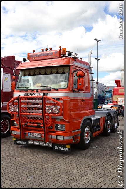 1-GBY-730 Scania 143 van den Bossche-BorderMaker Truckstar 2016