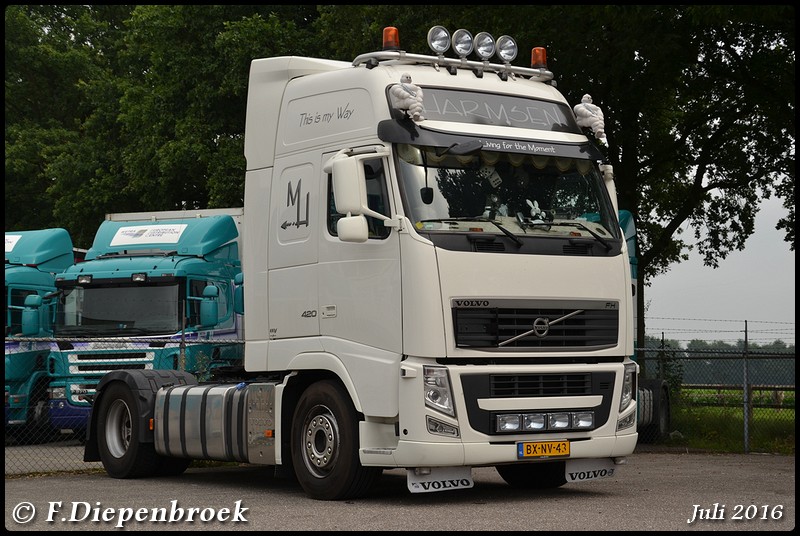 BX-NV-43 Volvo FH3 Harmsen-BorderMaker - 2016