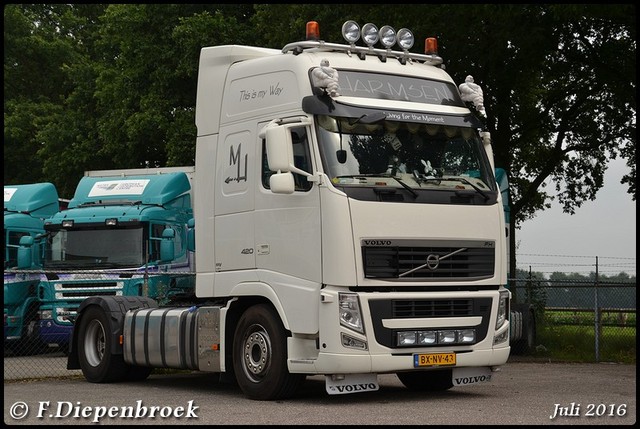 BX-NV-43 Volvo FH3 Harmsen-BorderMaker 2016