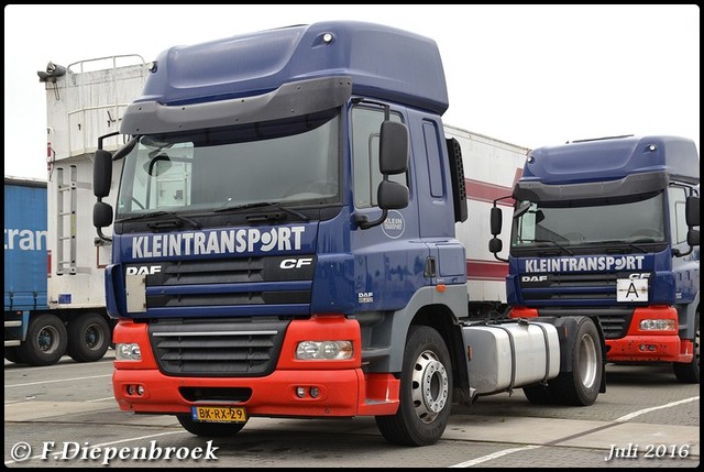 BX-RX-29 DAF CF Klein Transport-BorderMaker 2016