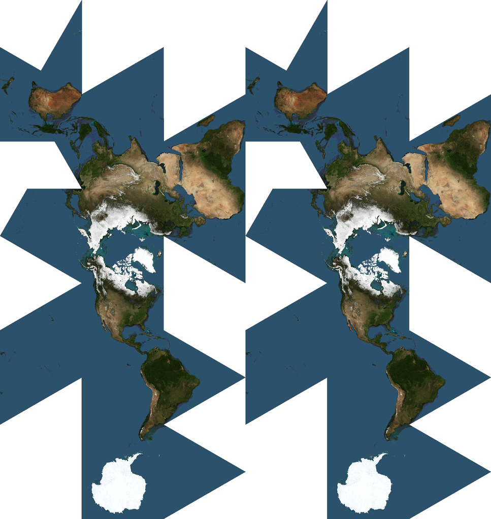 dymaxion map random junks