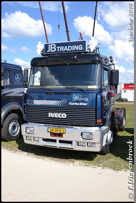 50-BFH-2 Iveco Turbostar JB Trading-BorderMaker - Truckstar 2016