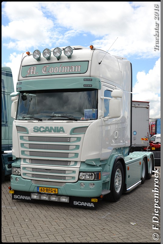 63-BFG-6 Scania R Cooiman-BorderMaker - Truckstar 2016
