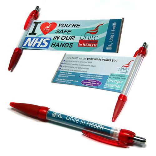 pen with pull out banner Banner Pens USA