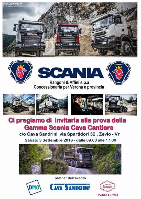 Scania Steinbruch TRUCK LOOK 2016, Zevio (VN) powered by www.truck-pics.eu