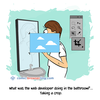 Bathroom - Web Joke - Tech Jokes