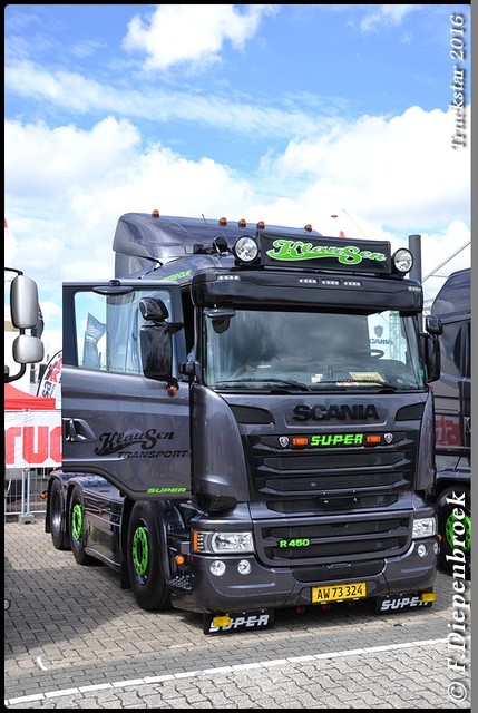 AW73325 Scania R450 Klausen Transport-BorderMaker Truckstar 2016