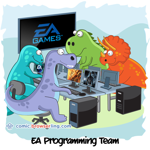 EA Games - Web Joke Tech Jokes