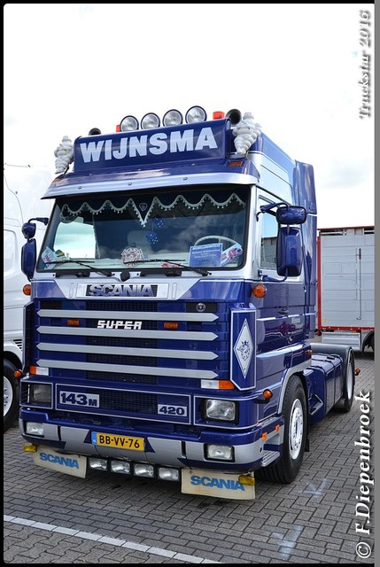 BB-VV-76 Scania 143 Wijnsma2-BorderMaker Truckstar 2016