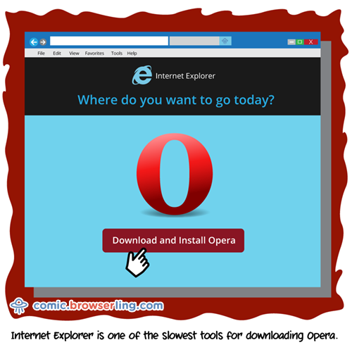 Opera - Web Joke Tech Jokes