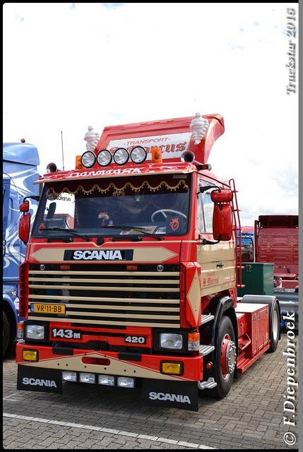 VR-11-BB Scania 143 Sven Morcus-BorderMaker Truckstar 2016