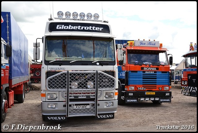 Volvo F12 Scania 142-BorderMaker Truckstar 2016