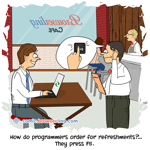 F5 - Web Joke Tech Jokes