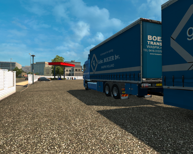 ets2 Daf 105 XF 6x4 BDF + 2asser Tandem Gebr prive skin ets2