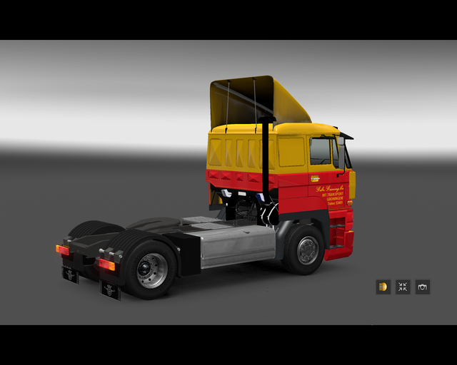 ets2 Daf 3300 4x2 Lowcab Gebr. Greving BV prive skin ets2