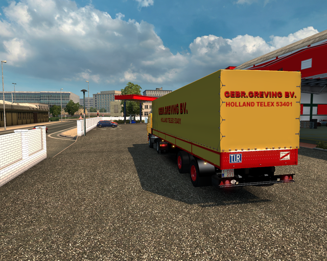 ets2 Daf 3300 4x2 Lowcab + 2 asser Planetrailer Ge prive skin ets2