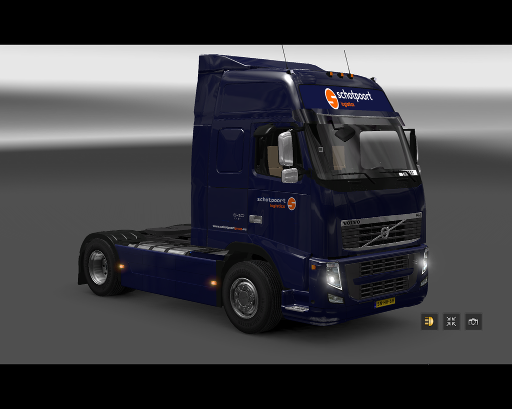ets2 Volvo Fh Classic 4x2 Schotpoort Logistics 1 - prive skin ets2