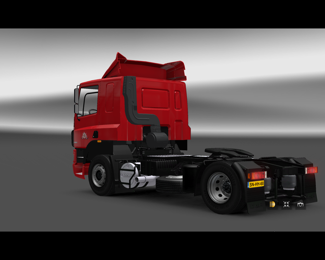 ets2 Daf CF85 lowcab 4x2 Smilda & Zn Leek Holland  prive skin ets2